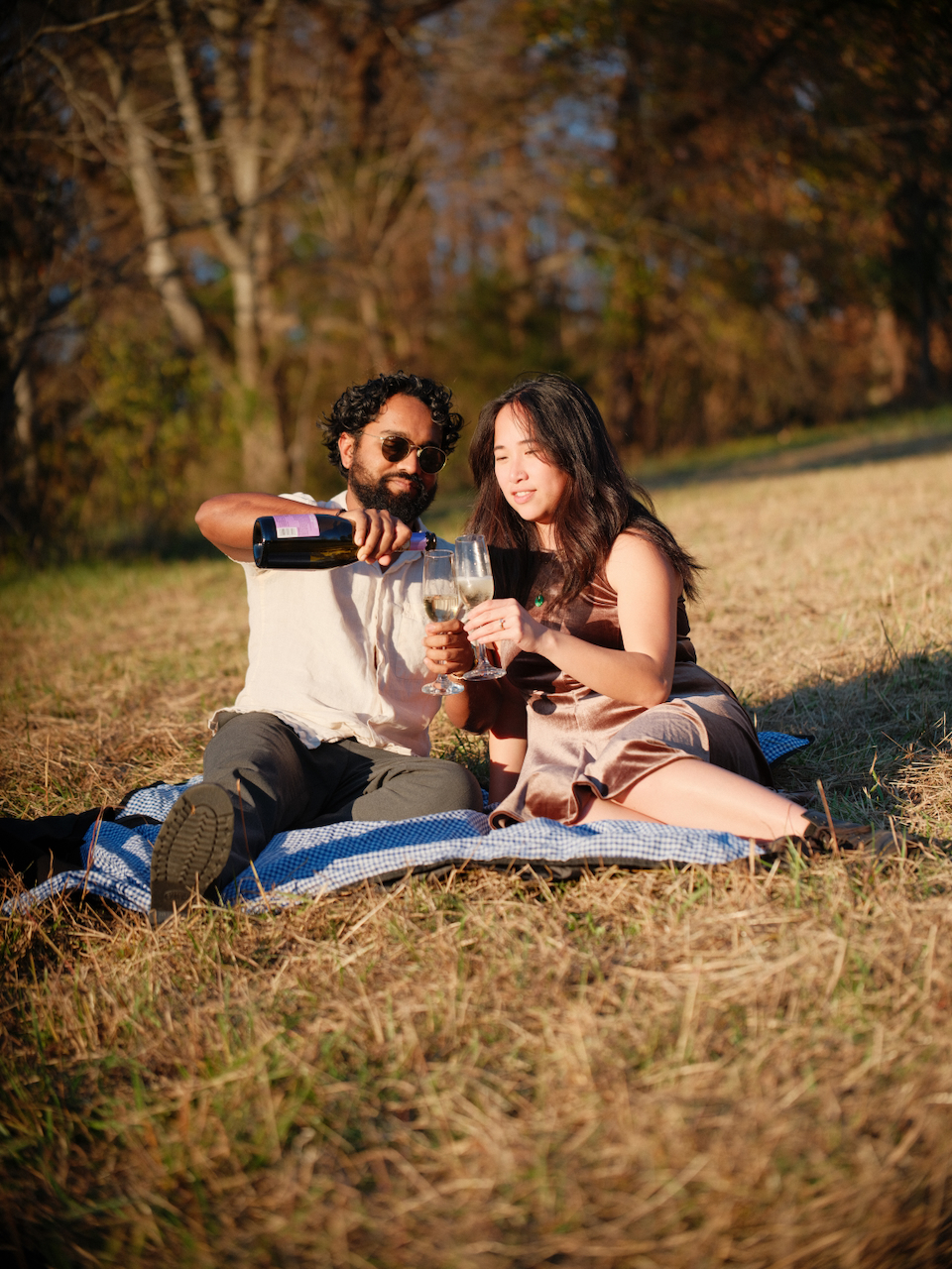 Chinmaya and Kathlyne portrait